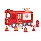 Nowa Szkola Manipulative play area Fire station, 150 x 86 x 108 cm