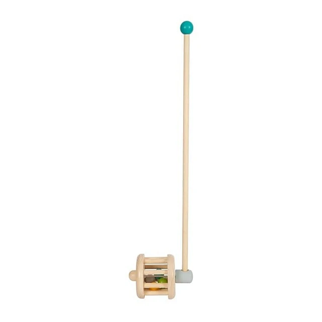 Small Foot Baby rattle for pushing, wooden
