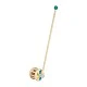 Small Foot Baby rattle for pushing, wooden