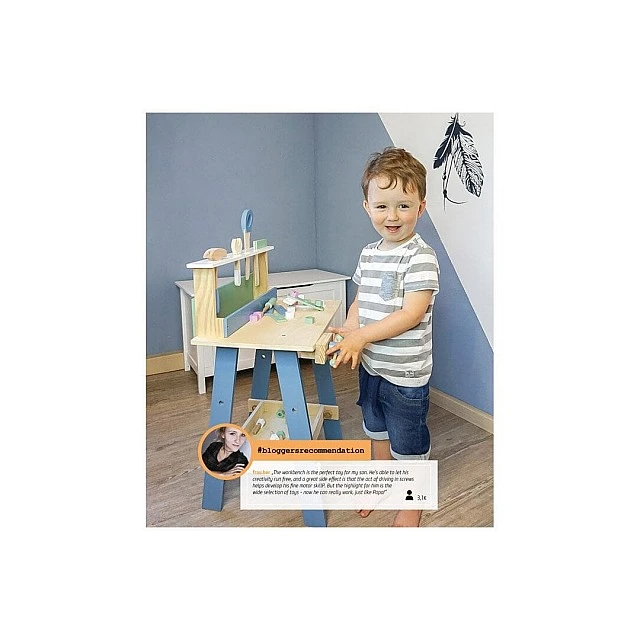 Small Foot Workshop with tools, children’s, 53 x 40 x 74 cm