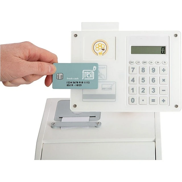 Small Foot Cash register Fresh, with scanner, children’s, wooden