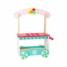 Small Foot Количка за сладолед, дървена, 32 х 20 х 50 cm