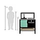 Small Foot industrial play kitchen, 56 x 30 x 72 cm