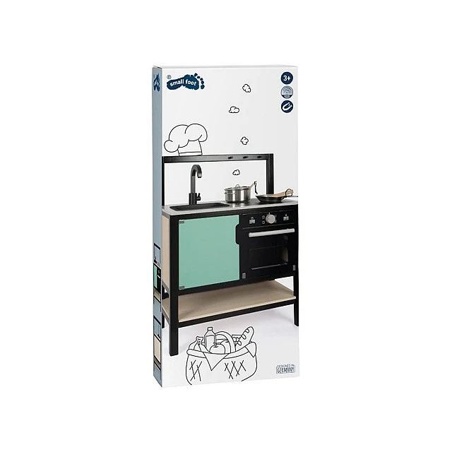 Small Foot industrial play kitchen, 56 x 30 x 72 cm