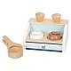 Small Foot ice cream stand, 14 x 11 x 7 cm