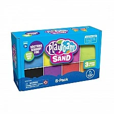 Learning Resources Комплект пясък за моделиране PlayFoam, 8 броя