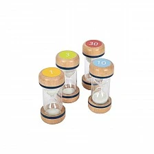 Small Foot XL sand timer set, 4 pieces