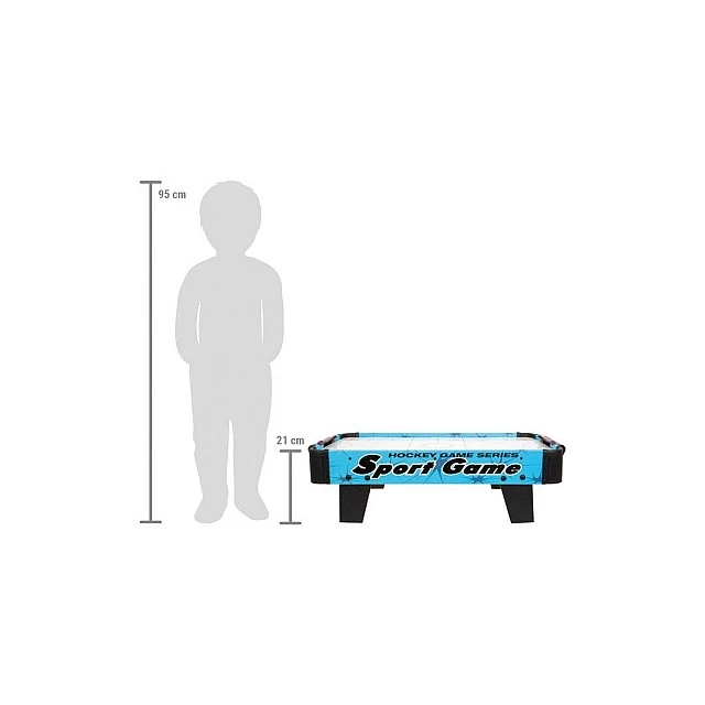 Small Foot Air hockey game, wooden, 69 x 36 x 21 cm