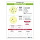 Cubos Student board Rotational solids truncated cone and sphere, 70 x 100 cm, double-sided