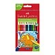 Faber-Castell Triangular Jumbo Pencils, 12 colors