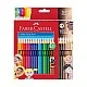 Faber-Castell Colored pencils Grip 2001 - Skintones, 18+6 colors