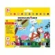 Eberhard Faber Colored Pencils Mini - Maxi, 3 in 1, Jumbo, 12 colors
