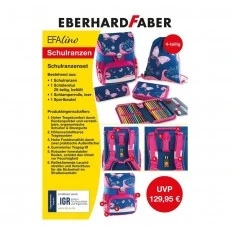 Eberhard Faber Butterfly Backpack, 4 parts