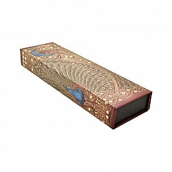 Paperblanks Несесер за бюро Hafiz's Peacocks, с две отделения