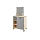 Nowa Szkola 3D printer cabinet, with 3 containers