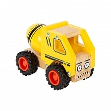 Small Foot Concrete Mixer Truck, Wooden