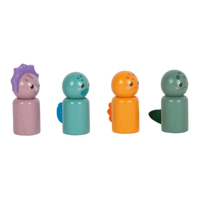 Small Foot Ludo Dinosaurs wooden