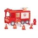 Nowa Szkola Manipulative play area Fire station, 150 x 86 x 108 cm