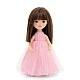 Кукла Софи в розова рокля с рози - Sweet sisters 32см