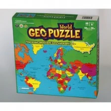 Настолна игра GeoPuzzle Свят