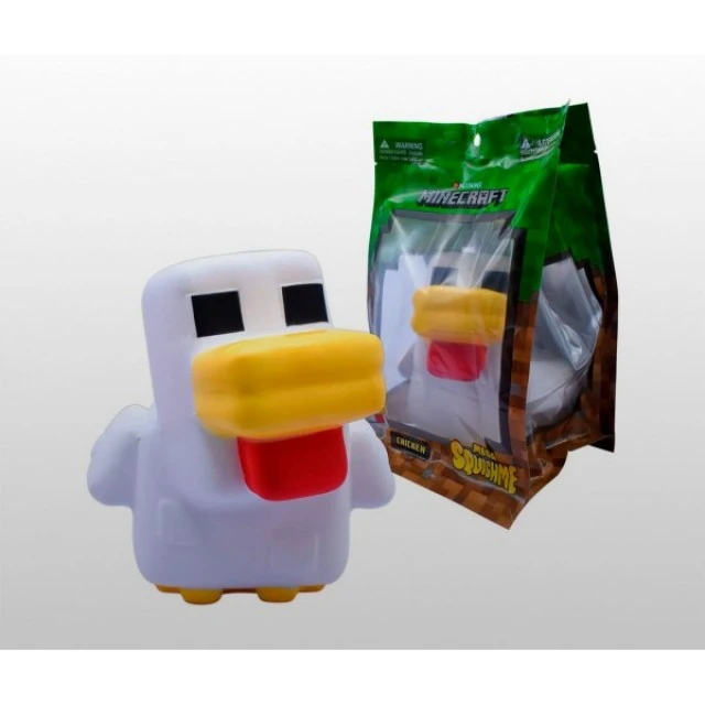 Антистрес Minecraft Squishme MEGA миниатюра - Chicken