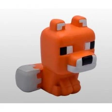 Антистрес Minecraft Squishme MEGA миниатюра - Fox