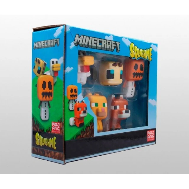 Антистрес Minecraft Squishme Серия 3 комплект