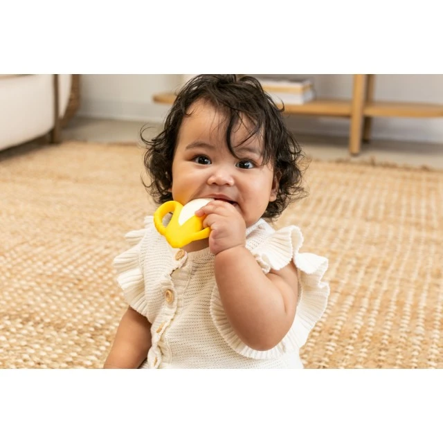 Silicone baby teether, Infantino, Banana