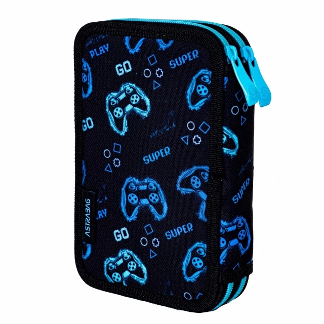 Двоен несесер без аксесоари ASTRABAG Отивам да играя, AC2, 20,5 х 13 х 4,5 см