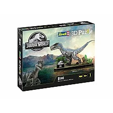 Puzzle, Revell, Jurassic World Blue 3D, 57 pieces