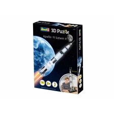 Apollo 11 Saturn V 3D puzzle, 136 pieces