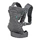 Ergonomic baby carrier, Infantino, Flip 4 in 1, Gray, from 3.6 to 14.5 kg.