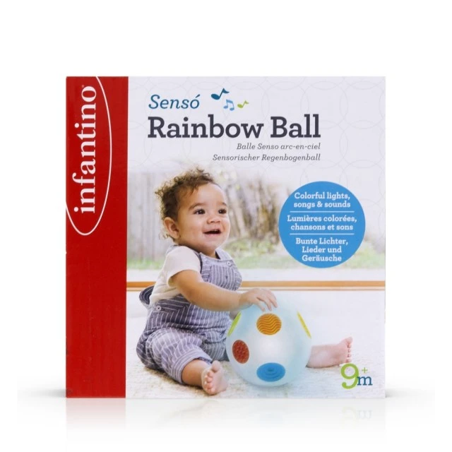 Интерактивна играчка, Infantino, Сензорна топка със светлини