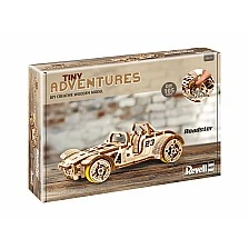 Wooden model kit, Revell, Little Adventures, Roadster, 111 parts