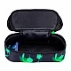 Single toiletry bag without accessories ASTRABAG Soccer ball Neon, AC6, 22 x 9 x 5 cm