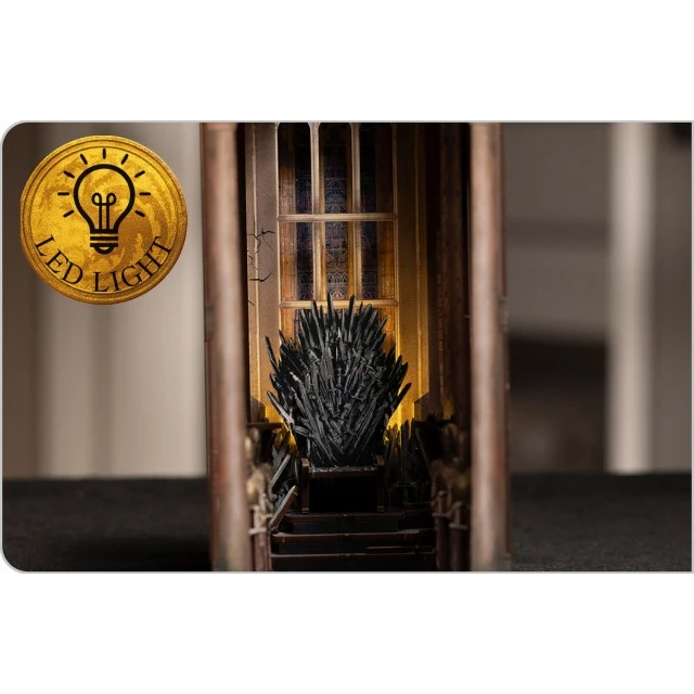 Assembly model with LED light, Revell, House of the Dragon, Iron Throne, Small Worlds for assembly, 91 parts