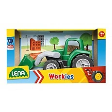 Количка за игра, Lena, Трактор, Workies, 14 см