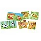 Children's educational puzzle, Hape, Animal Families, 36 pieces