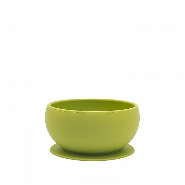 Silicone vacuum feeding bowl, Sassi, Dinosaur