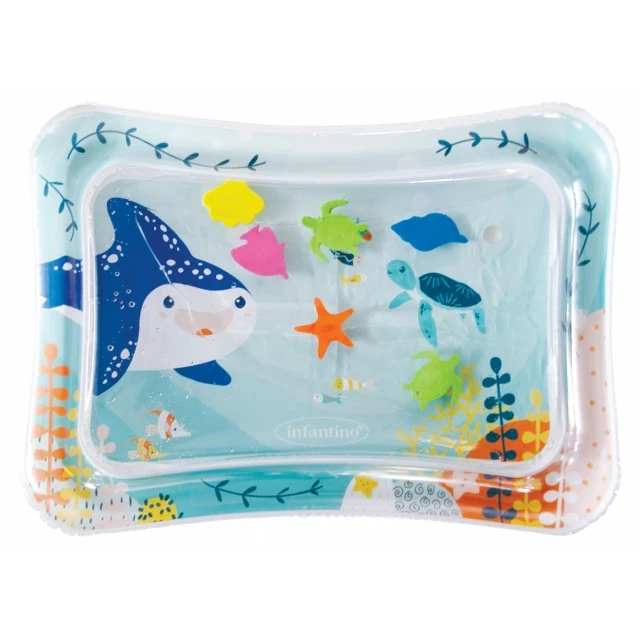 Голяма водна постелка за игра, Infantino, Oкеан, 64.5 x 46 см