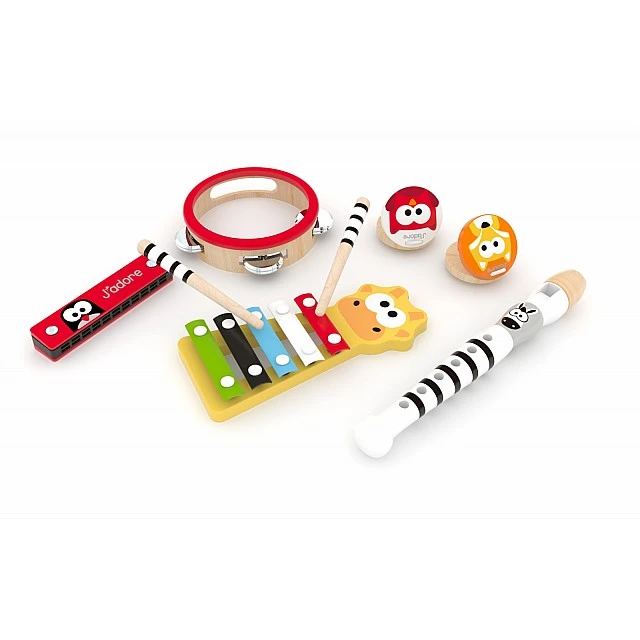 Wooden musical set, J′adore, 8 pieces