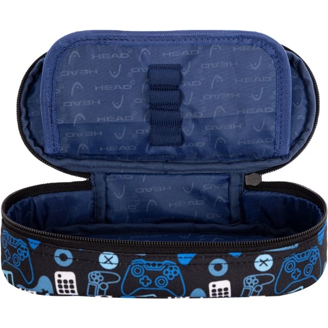 Single toiletry bag without accessories, Head, AC6, Game ON, 22x9x5cm
