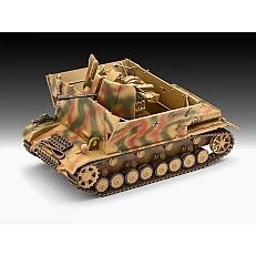 Assembly model, Revell, Flakpanzer IV Möbelwagen 3.7cm Flak 43 Tank, 144 parts