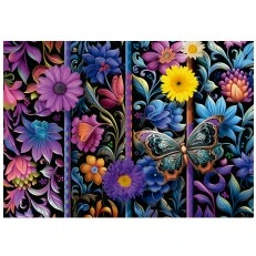 Blooming flowers puzzle, 500 pieces