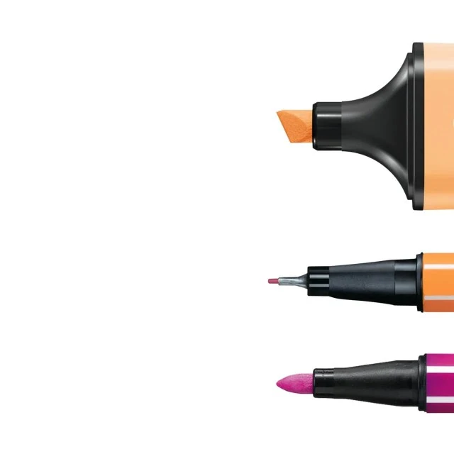 Combined set, Stabilo, Pastellove, Pen 68 Mini, Boss Mini, Point 88 mini ST77/5-8, 18 pieces