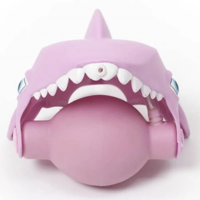 Water sprinkler Pink shark, 8 x 14 x 10 cm