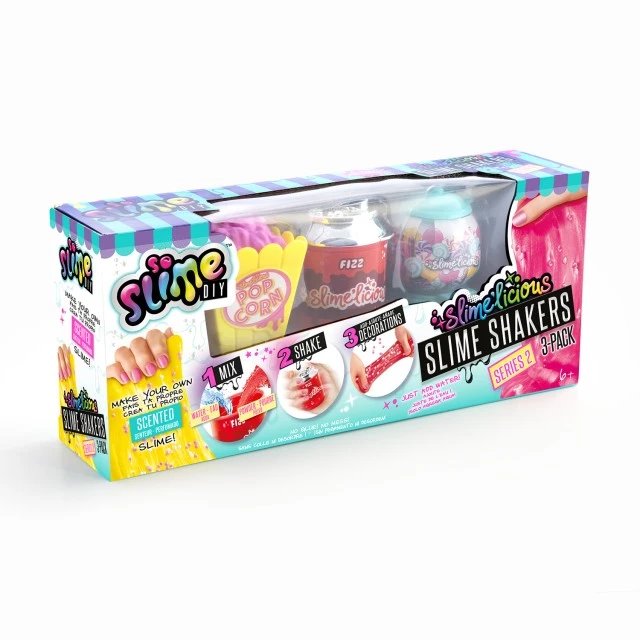 Творчески комплект, Canal Toys, So Slime, Slimelicious слайм шейкър, 3 броя