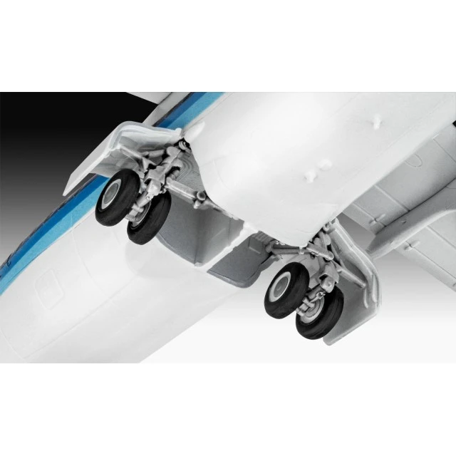 Assembly model, Revell, Airplane, BAe 146-200 AirUK, 63 parts