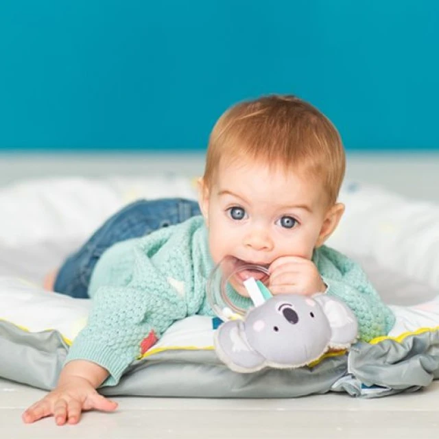 Baby soft rattle Koala, 14 cm