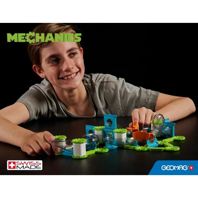 Magnetic construction set Mechanics 757, Gravity, 153 parts
